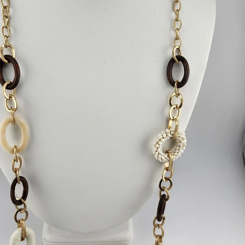 Time‎ And Tru Mixed Chunky Link Necklace
